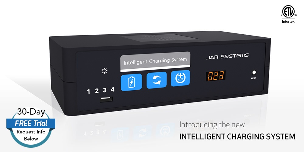 Intelligent Charging System, Mobile Device Charging For Computers on Wheels