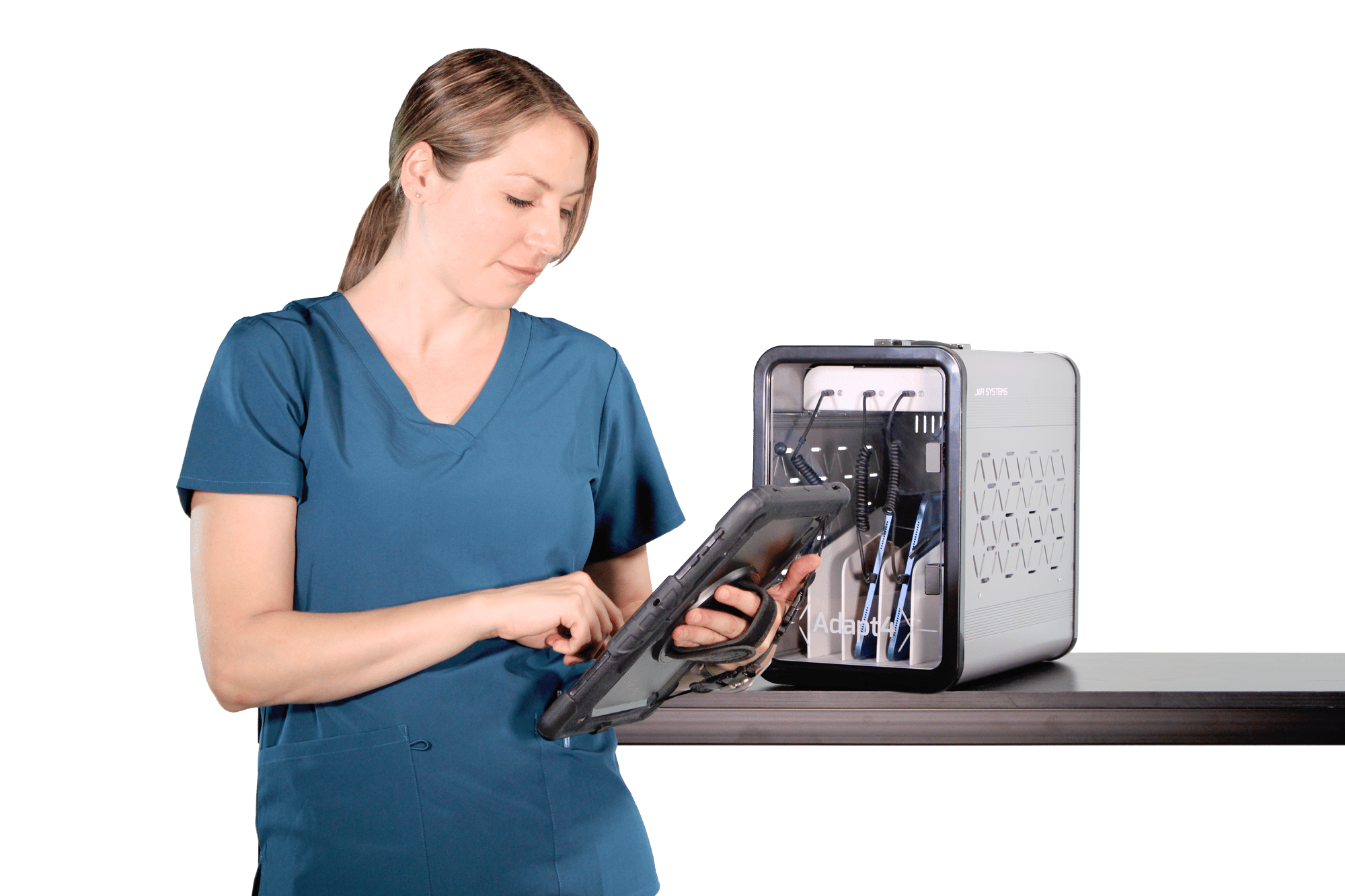 Adapt4 USB-C clinical device charging station