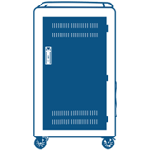  Anywhere Cart AC-Plus-T Charging Cart