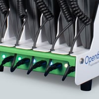 LED Lights Display Charging Progress