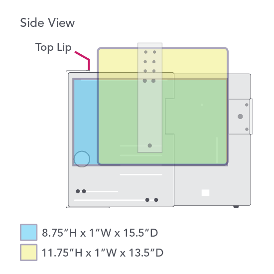 CS-1210 Maximum Dimensions