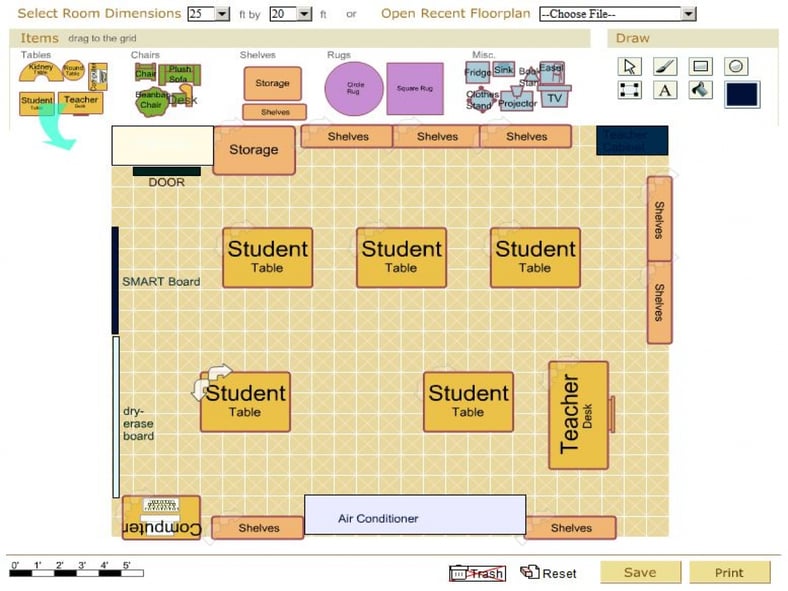 5 Tips to Maximize Space in the Classroom