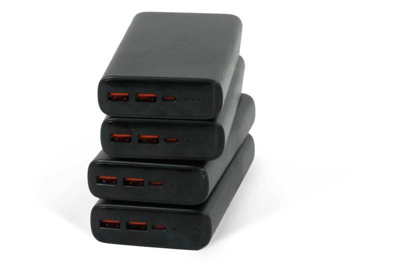 Juegos de cargadores portátiles USB-C Active Charge