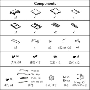 MD-51XX-SP_Assembly-Components