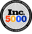 Inc. 5000 Color Medallion Logo