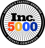 Inc. 5000 Color Medallion Logo