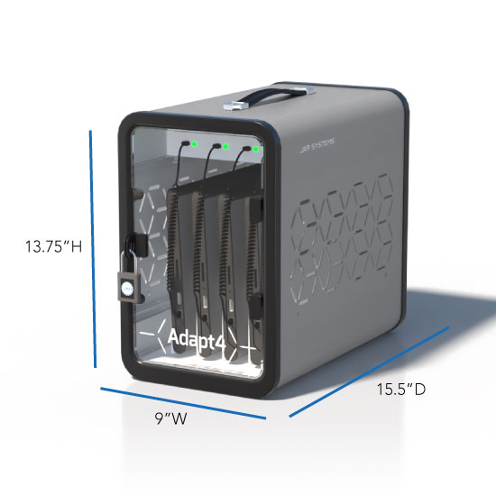 Dimensiones de la estación USB-C Adapt4