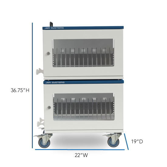 Flex-Share USB-C Charging Station Bundle Dimensions