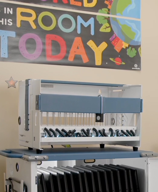 Essential 16 USB-C Charging Station in the Classroom
