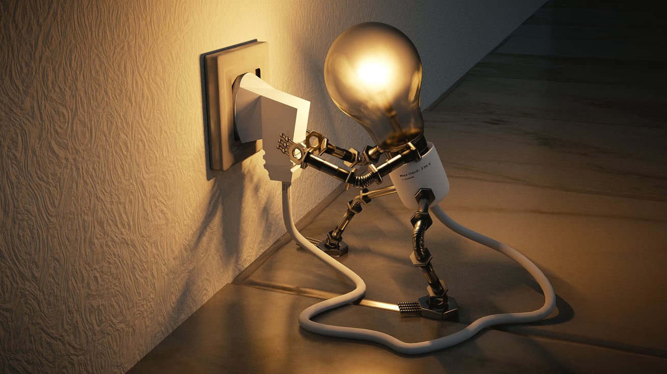Robot charging