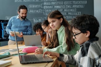 Students in Classroom