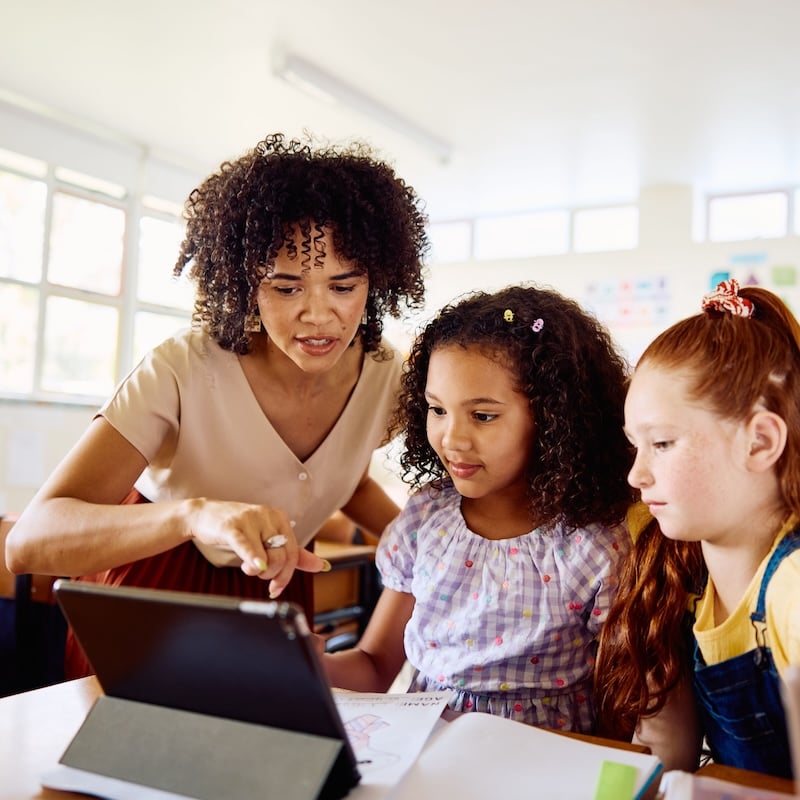 Enseigner aux enfants à l'aide d'un iPad