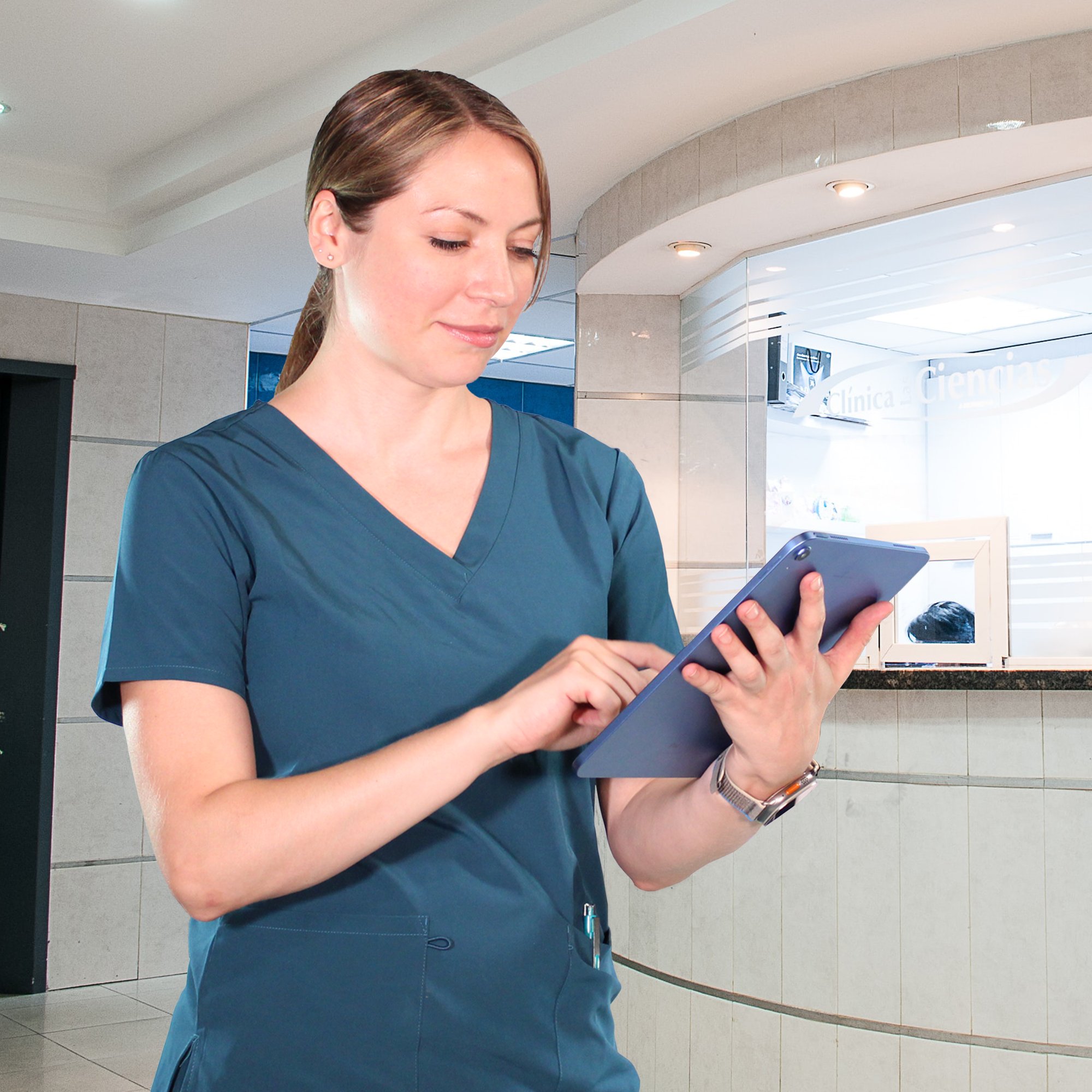 Nurse-Using-iPad-Hospital-Front-Desk-2-1-2