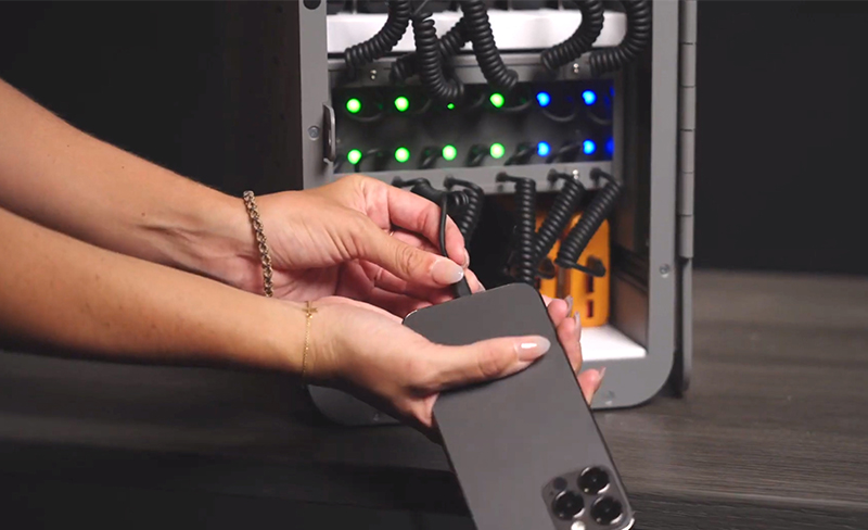 Adapt12 USB-C Charging Station Detail