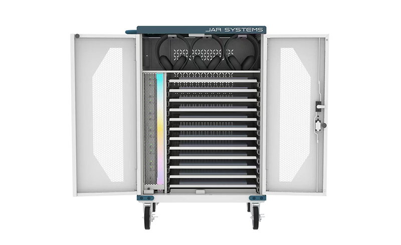 PowerPro Esports Charging Cart, Open