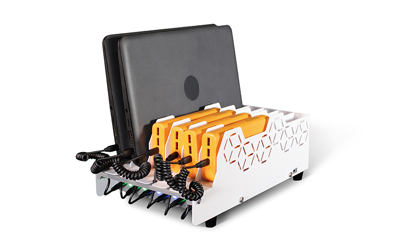 Open6 USB-C Charging Station with Power Banks and Chromebooks