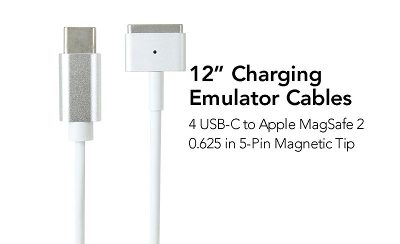 Cables emuladores USB-C (paq. de 4)