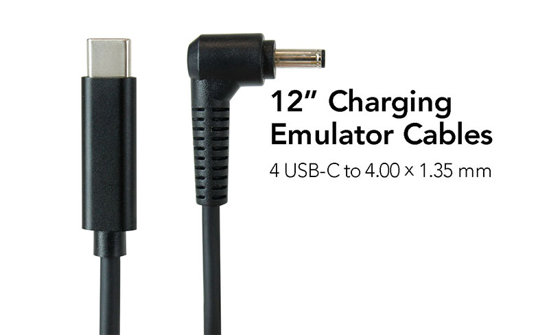 Cables emuladores USB-C (paq. de 4)