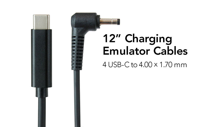 Cables emuladores USB-C (paq. de 4)