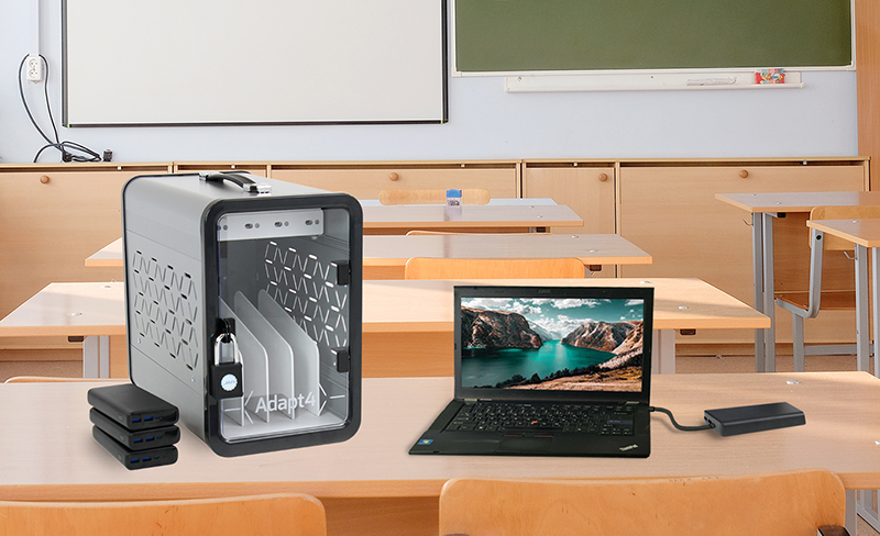 Adapt4 USB-C with Active Charge Upgrade in the Classroom