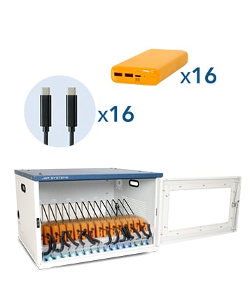 Library Check-Out USB-C Charging Solution