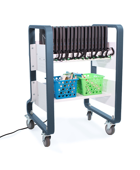 Elevate Air USB-C Open Charging Cart EDU 16